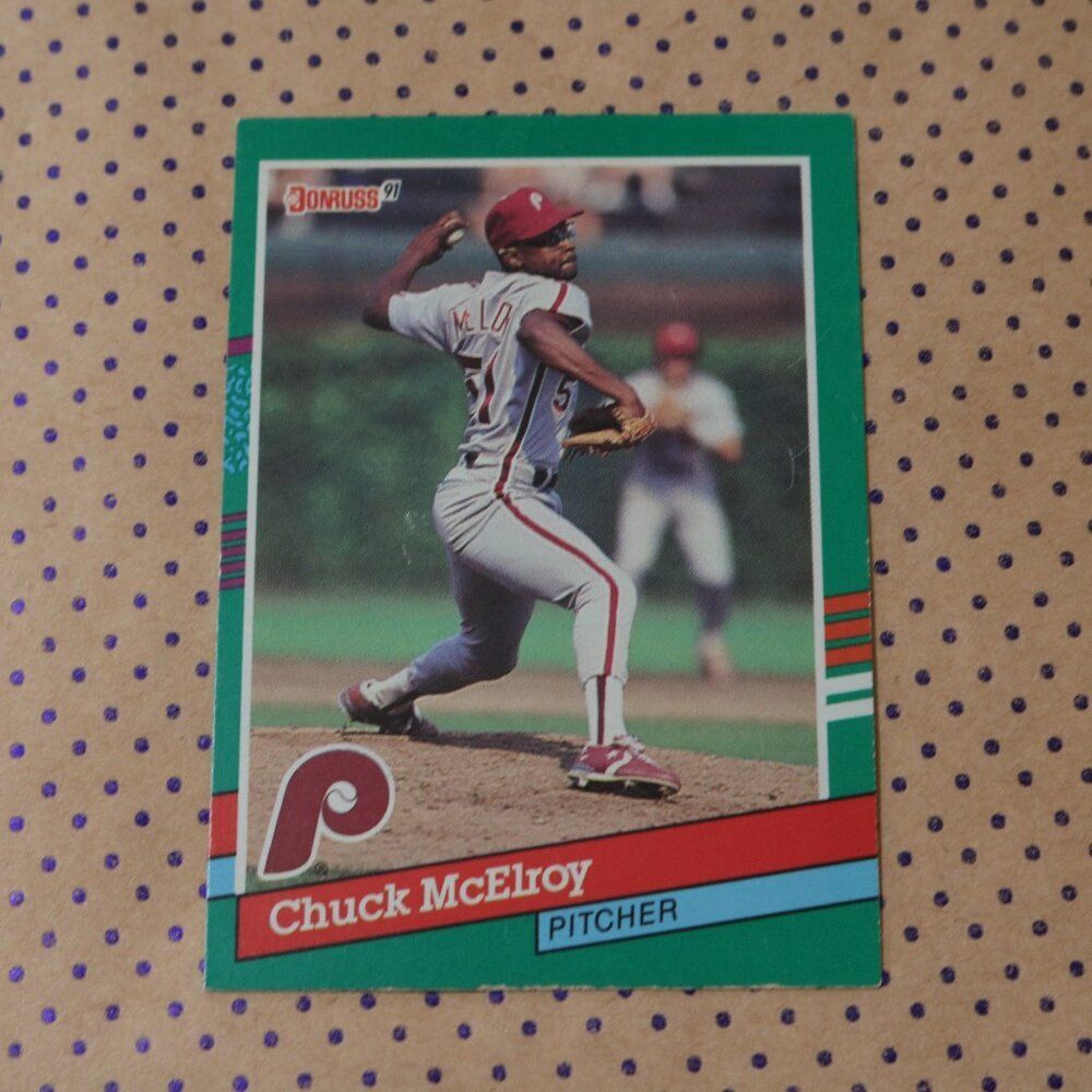 Chuck McElroy #709 Baseball Card